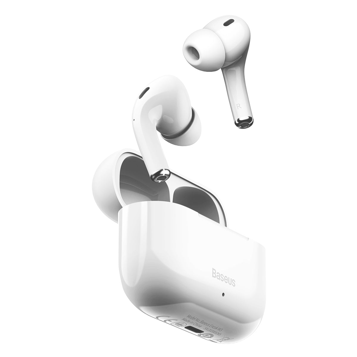 Baseus W3 Encok True Wireless Earphones White Baseus W3 Encok True Wireless Earphones White
